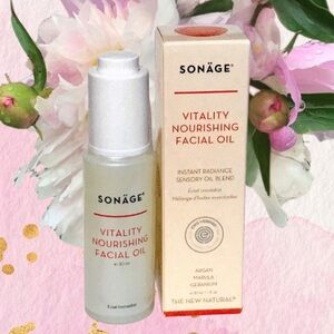 Sonage Vitality Nourishing Facial Oil with Marula & Argan Oil 20ml *BNIB